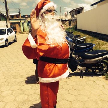 Natal em creches carentes - Itajaí - 2014